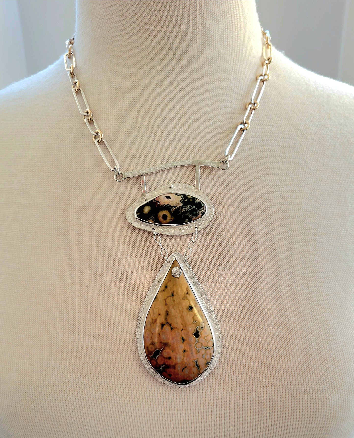 An Ocean Jasper Statement Necklace