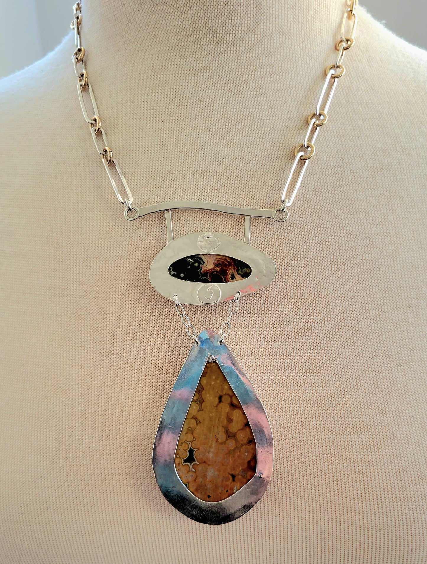 An Ocean Jasper Statement Necklace