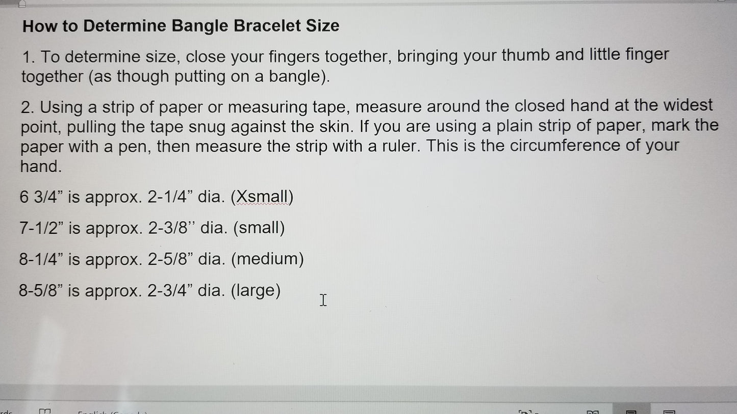 Textured Wide Bangle with Ball Detail